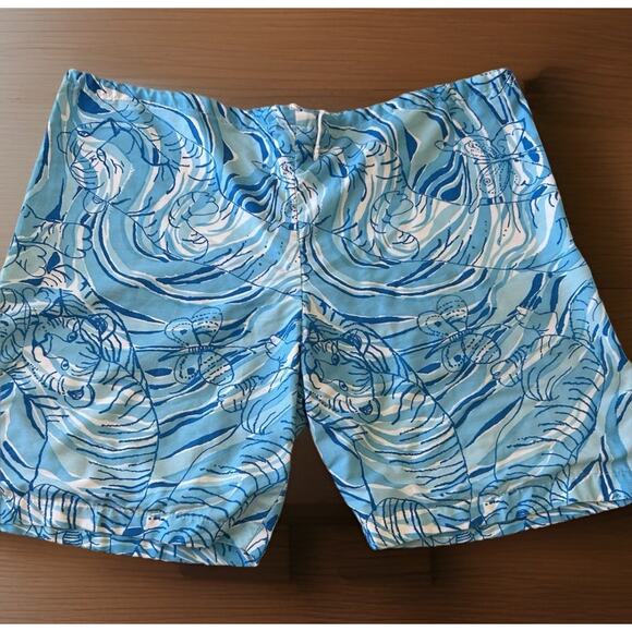 Lilly Pulitzer Other - VTG Lilly Pulitzer Palm Beach Mens Stuff Shorts Tiger Butterfly Retro OLD! RARE!
